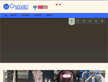Tablet Screenshot of cryovac.es